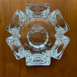 Vintage Orrefors Leaded Crystal Corona Bowl no flaws